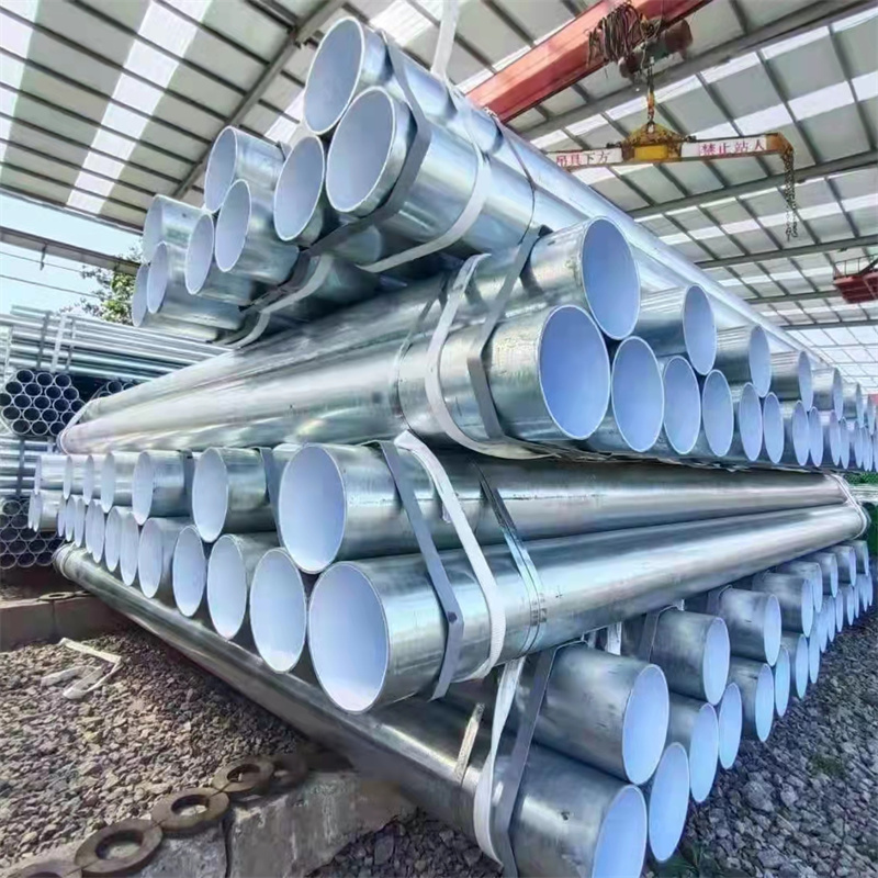 8 Inch Galvanized SSAW Steel Pipe for Water Pipeline Construction